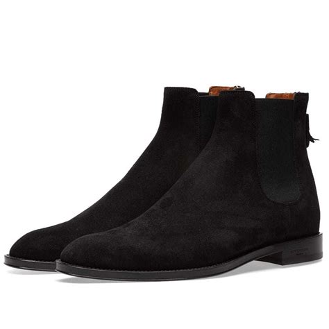suede boots with back zip givenchy